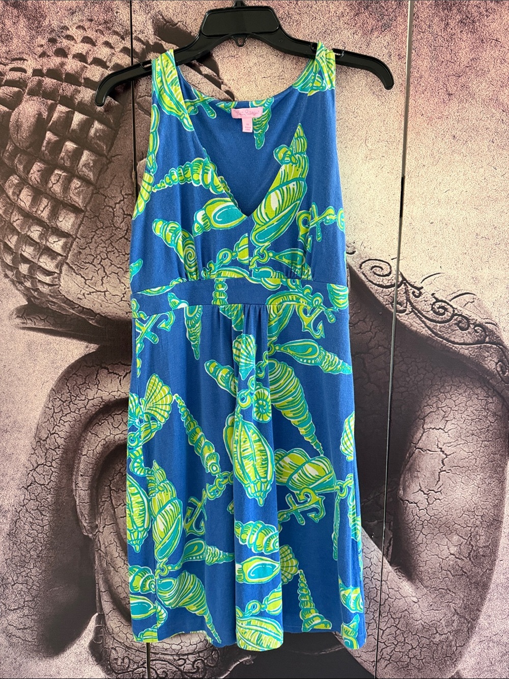 Lilly Pulitzer Patty Dress Starry Blue Falling In Love